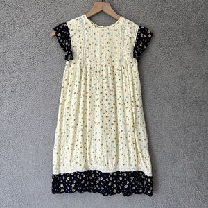 ROLLER RABBIT Girls Dress 12 Sweet Treat Anastasia Yellow Floral Cottagecore